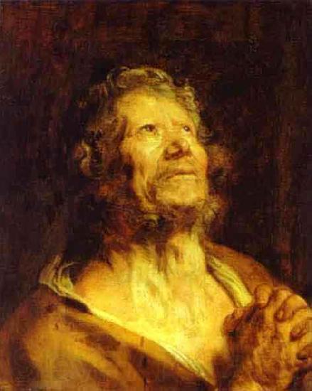 Anthony Van Dyck An Apostle with Folded Hands France oil painting art